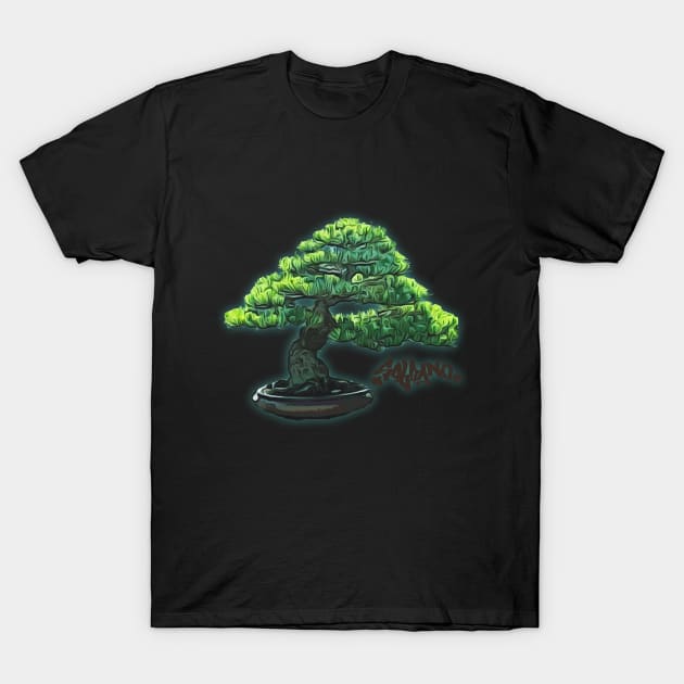 Bonsai tree T-Shirt by Soldjango unchained